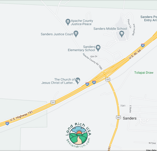  1.15 ACRES lot in APACHE, AZ 