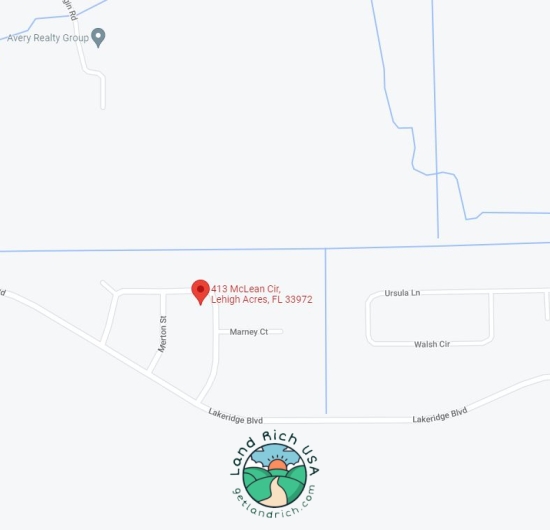 Lot in Lehigh Acres, FL, Ready to build