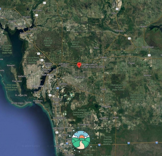 Lot in Lehigh Acres, FL, Ready to build