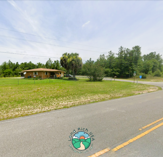 Corner lot, ready to build house, Chipley, FL 32428