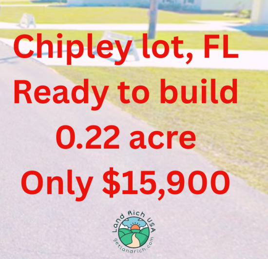 CHIPLEY LOT READY TO BUILD, INVEST FOR YOUR FUTURE!!!