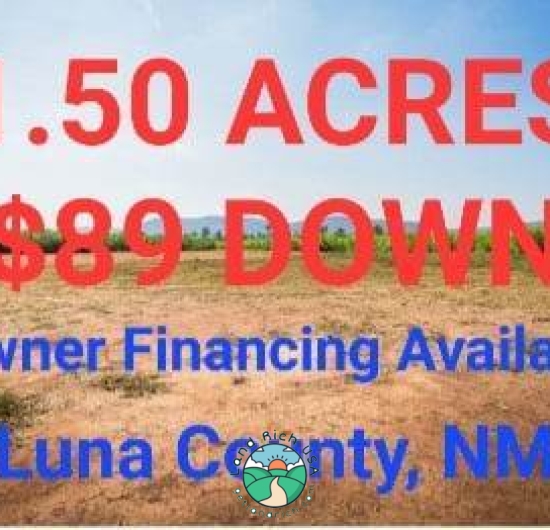 1.50 Acre, Beautiful lot in Sunshine Valley Ranchettes, NM 