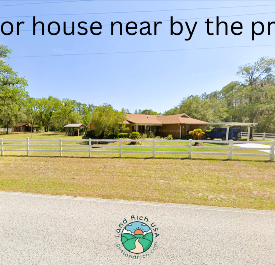 Only 25 minutes from the beach, ready to build lot in Marion County, FL