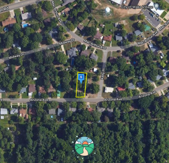 Beautiful lot in center of Wake Village, Bowie County, TX