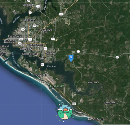 Lot near by Panama Beach, FL