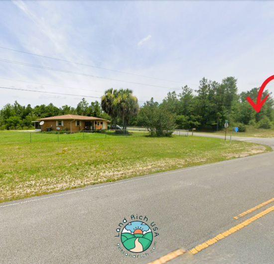 Corner lot, ready to build house, Chipley, FL 32428