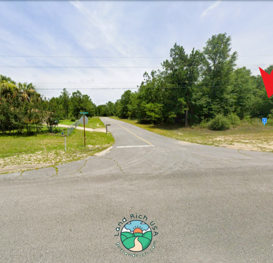 Corner lot, ready to build house, Chipley, FL 32428